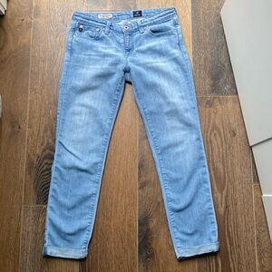 AG “the stilt roll up” cigarette jeans - size 27